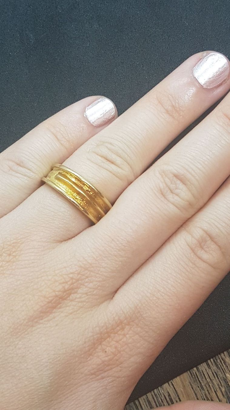 Anelli: Schlichter Ring aus 750 Gold – Nuovo (secondo la descrizione) da Unterägeri venduto da Altgoldschmuck 7