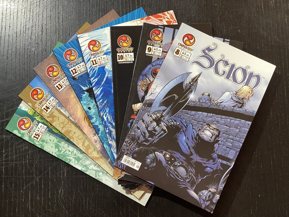 Fumetti: SCION /Comics Teilserie CROSSGEN #8-#15 – Usato da Zuerich venduto da SonderArt-Wertgut