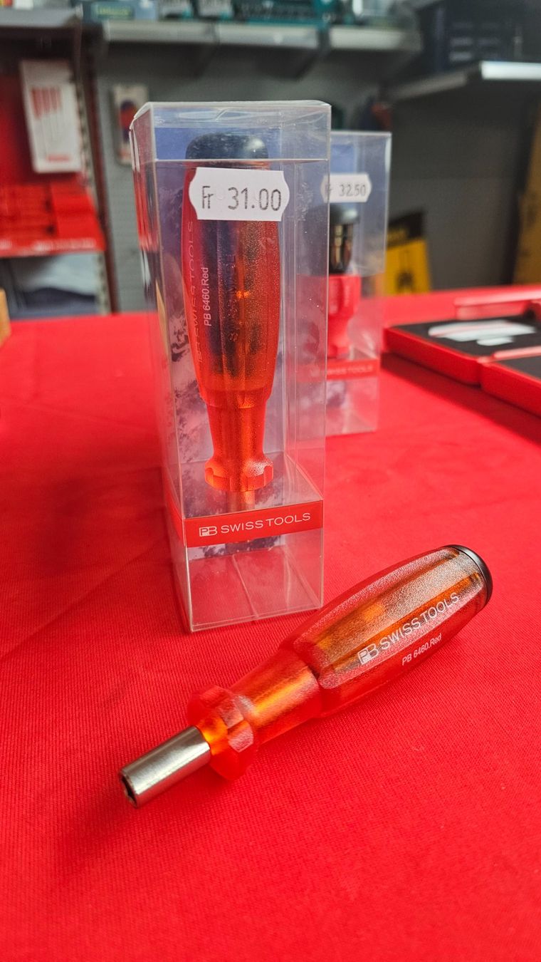 PB Swiss Tools Tutti gli attrezzi: PB Swiss Tools Insider red PB 6460 – Nuovo e nell'imballaggio originale da Koppigen venduto da Bracher_Mail-House 8