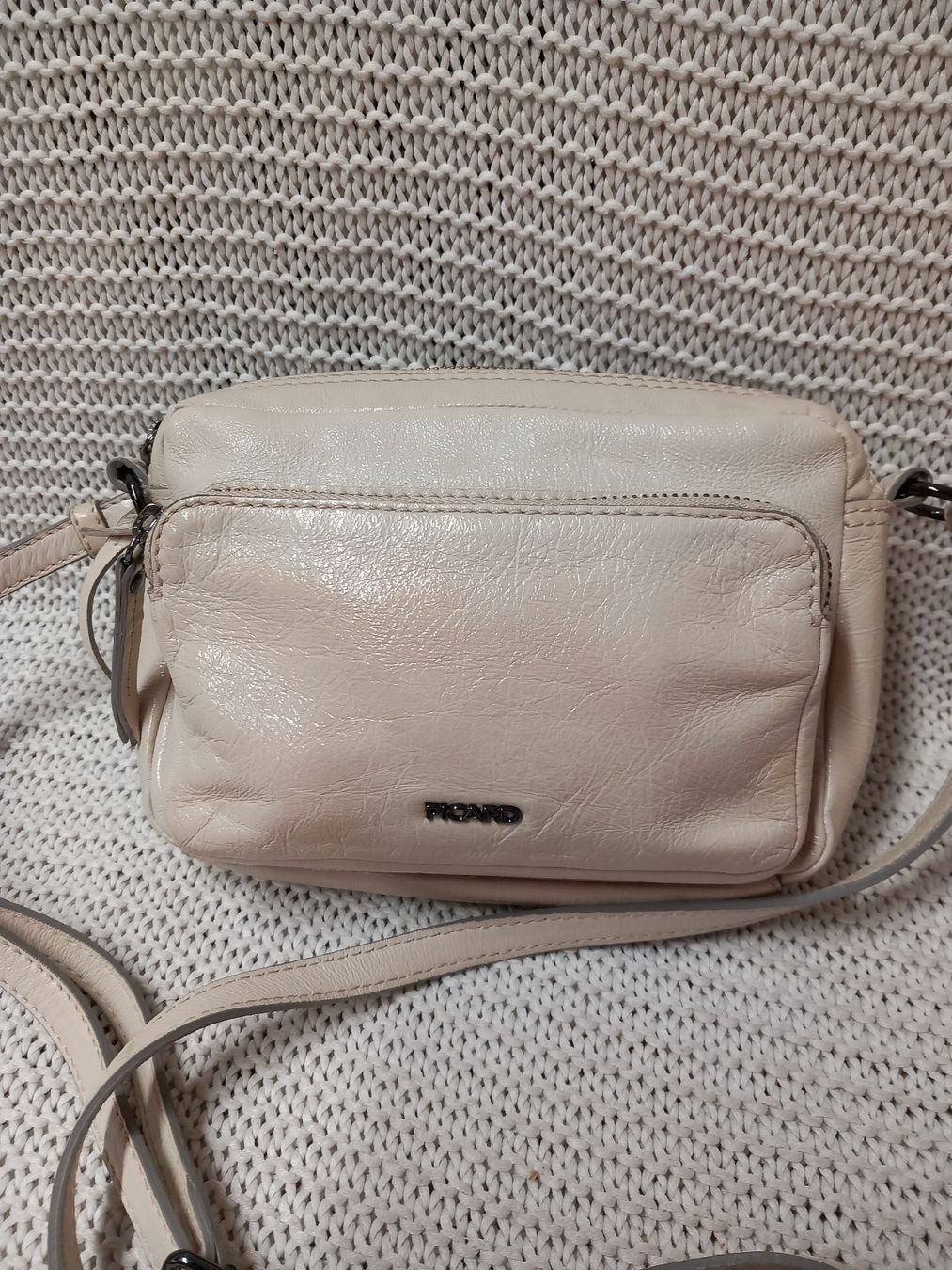 Picard Borse da donna: Picard Leder-Umhängetasche beige – Usato da Merligen venduto da muss_haben 1