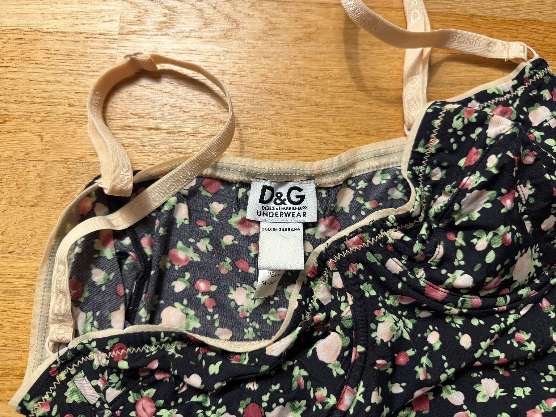 Dolce & Gabbana Top: D&G Floral Corset Top – Usato da Fribourg venduto da mariedw 2