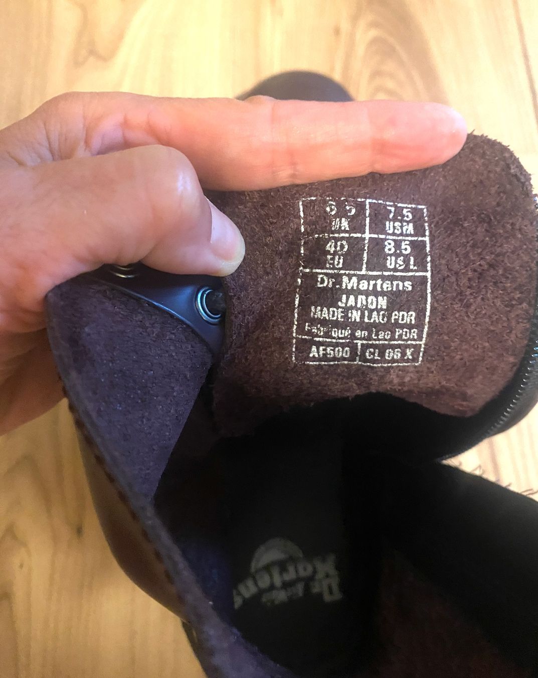 Dr. Martens Scarpe da donna: Dr Martens Stiefel aus Leder – Usato da Zürich venduto da kat_vd2b 3