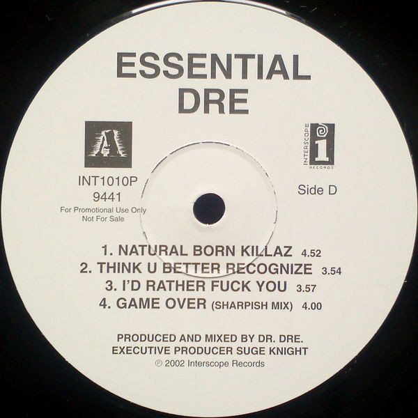 Dischi in vinile: Dr. Dre – Essential D R E (2LP) – Usato da Genève venduto da yoww123 2