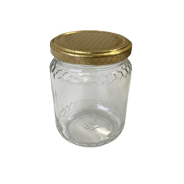 Contenitori & Simili: Honigglas 500g | inkl. Deckel | Imker – Nuovo e nell'imballaggio originale da Trimmis venduto da Imkerwelt_Chur