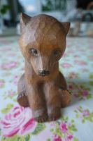 antike Holzfigur Bär wahrscheinlich Brienzer Schnitzerei