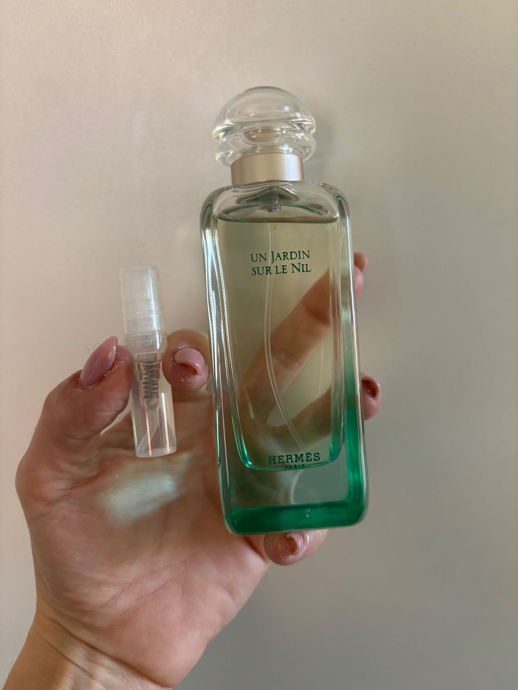 Hermès Profumi & Eau de Toilette: Hermès Un Jardin sur le Nil- EDT - Duftprobe 2ML – Usato da Zürich venduto da deruja