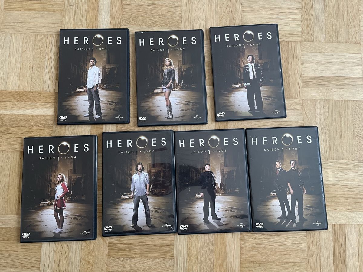 Alle DVDs: Heroes Saison 1 série FR – Gebraucht aus Bern von marketspace 3