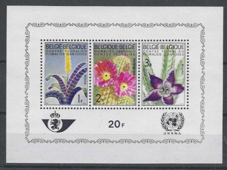 Tous les timbres: BELGIEN 1965 ** BLUMENSCHAU – Neuf (Voir description) à Dintikon par bonita099
