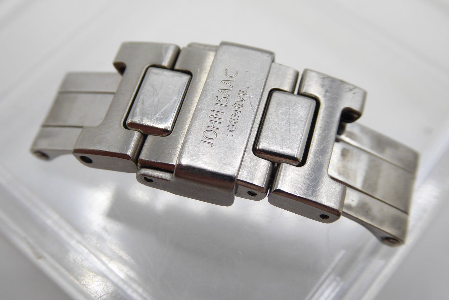 Orologi: John Isaac Buckle deploayant 14.5mm – Usato da Geneve venduto da adr_xk6n