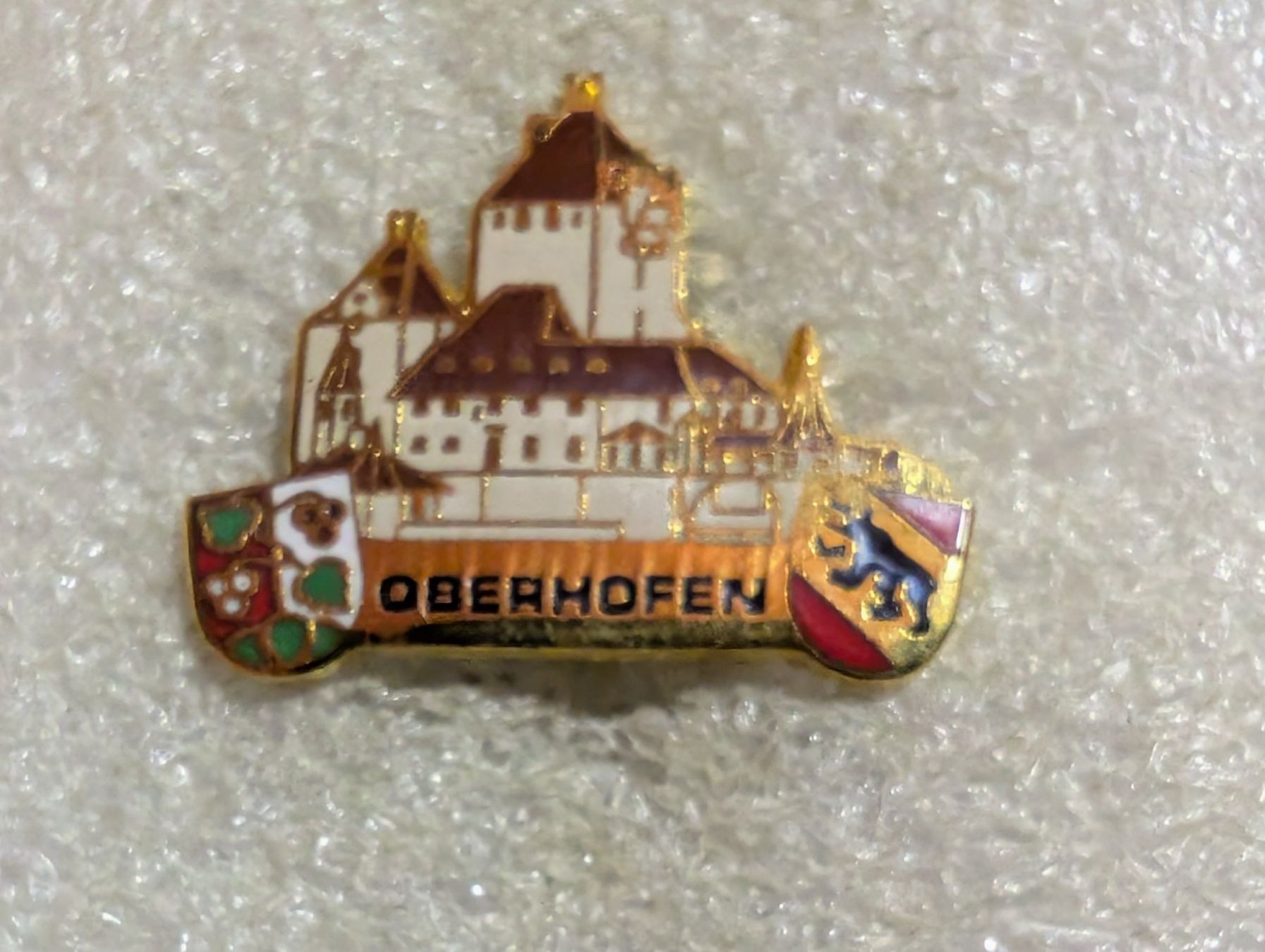 Placchette & Badge: Ansteckpin 209: Oberhofen – Usato da Oppligen venduto da Pin-Fall-Shop