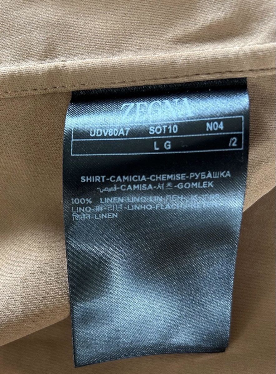 Zegna Giacche: Zegna Overshirt Oasi Lino L – Nuovo e nell'imballaggio originale da Ibach venduto da fashionrenewable 6