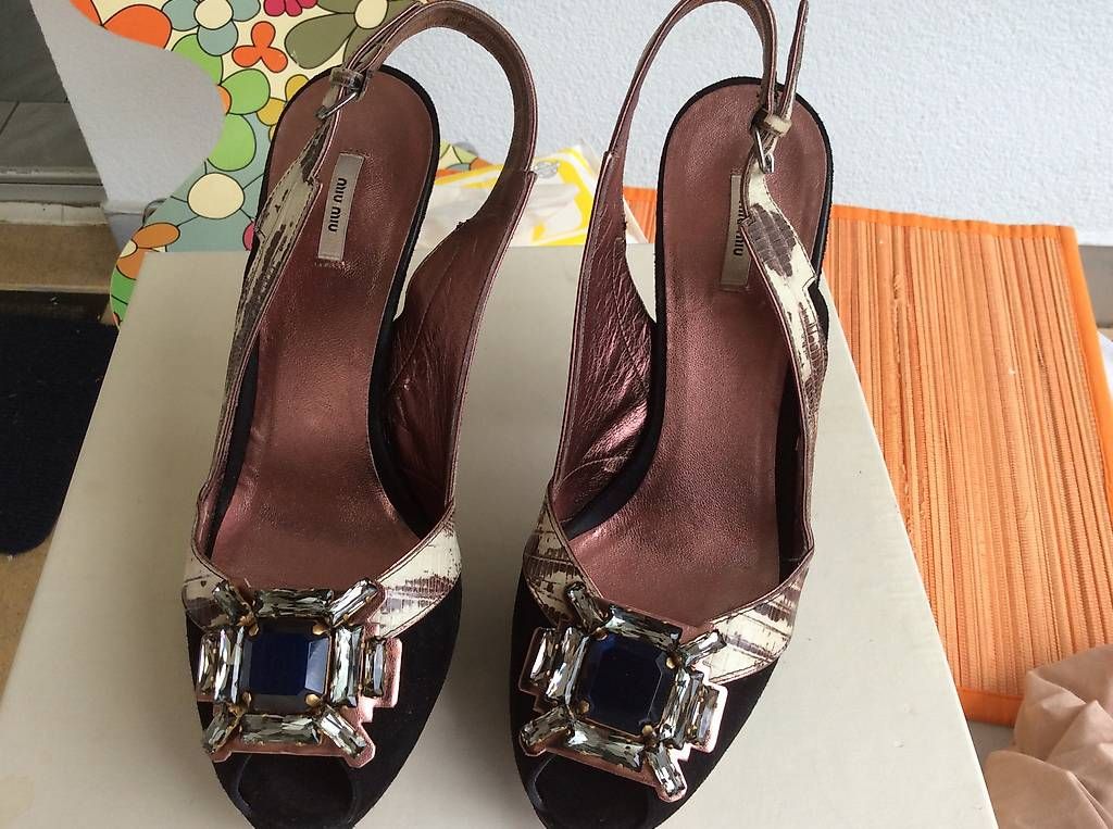 Miu Miu Scarpe da donna: Miu Miu Swarovski 38 – Usato da Basel venduto da DobrilaP