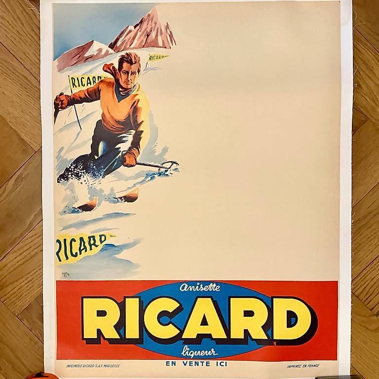 Foto & Immagini: Rare affiche Ricard originale – Usato da Geneve venduto da pie_ly9v