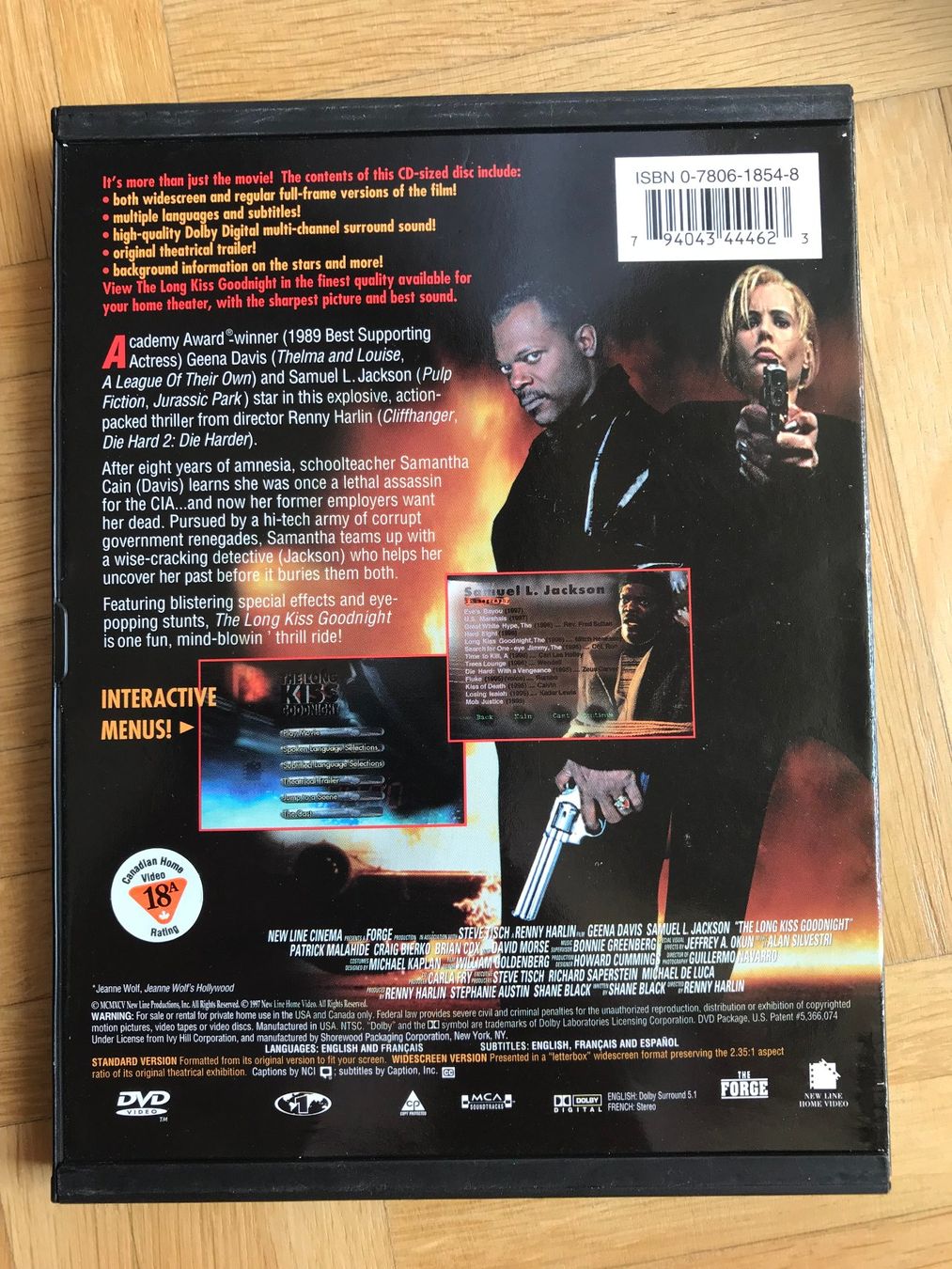Alle DVDs: The Long Kiss Goodnight - DVD – Gebraucht aus Zürich von Malcom 2