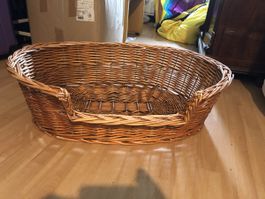 Hundebett / Weidenkorb