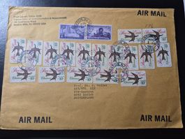 Luftpost USA-Switzerland