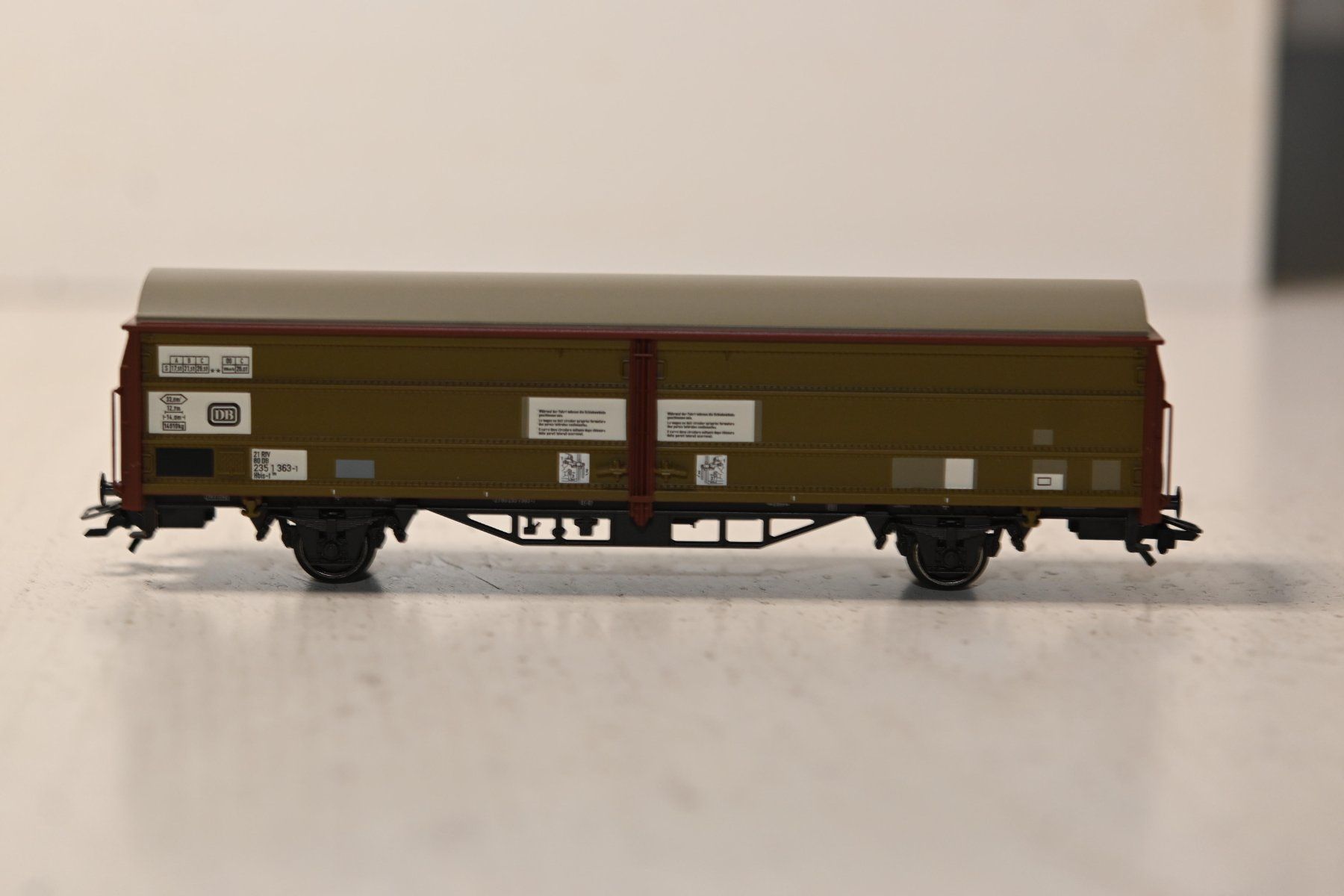 Trix Modellini di ferrovie: Trix 24337 HO/DC Schiebewandwagen mit OVP – Usato da Laupen ZH venduto da Zmoewe