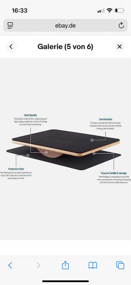 Plankpad Hometrainer: Plankpad Pro – Nuovo e nell'imballaggio originale da Genève venduto da mar_5ds9 2