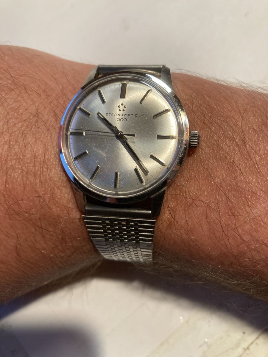 Eterna Orologi: Eterna matic 1000 Automatic 35 mm der 70 er – Usato da Glattbrugg venduto da vintagemania