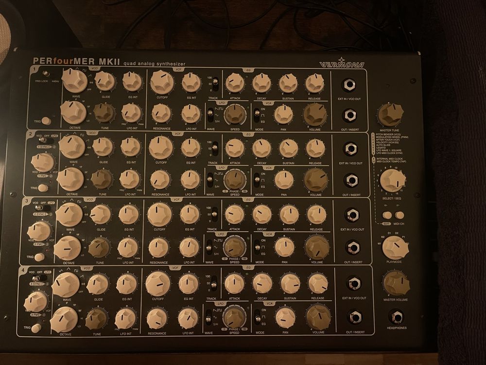 VERMONA PerFourMer MkII CV/Gate VERMONA PERFOURMER MKII CV/GATE