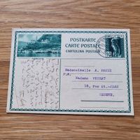 GS Post Karte Morcote 1931