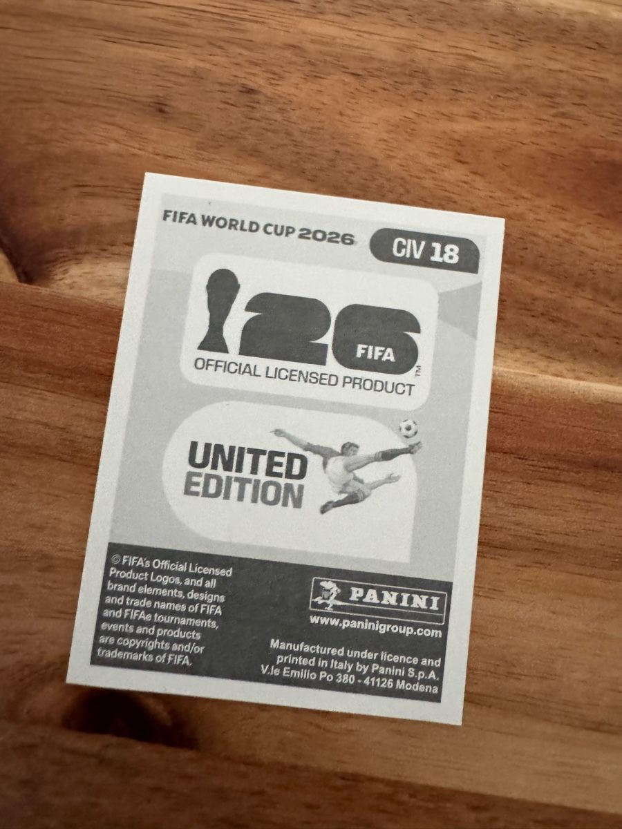 Panini Carte collezionabili: Panini - WM 2026 - CIV 18 - Sticker – Nuovo (secondo la descrizione) da Wetzikon ZH venduto da thayreen 1