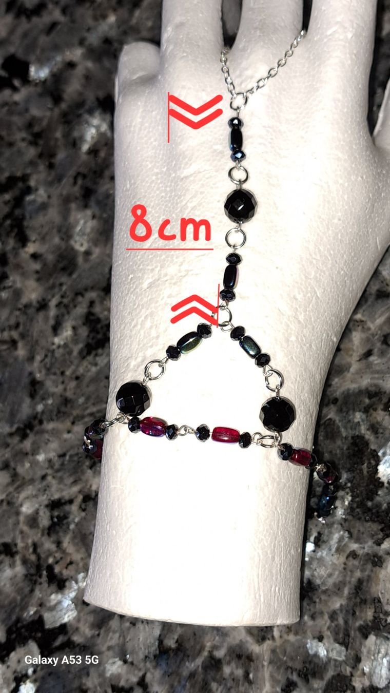 Bracciali & Braccialetti: Sklavenarmband=Ringarmband     ""Handgemacht"" – Nuovo (secondo la descrizione) da Plagne venduto da Reticulum01 2