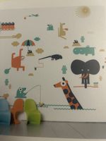 Wandsticker wallsticker wall drawing Zoo neu ovp top