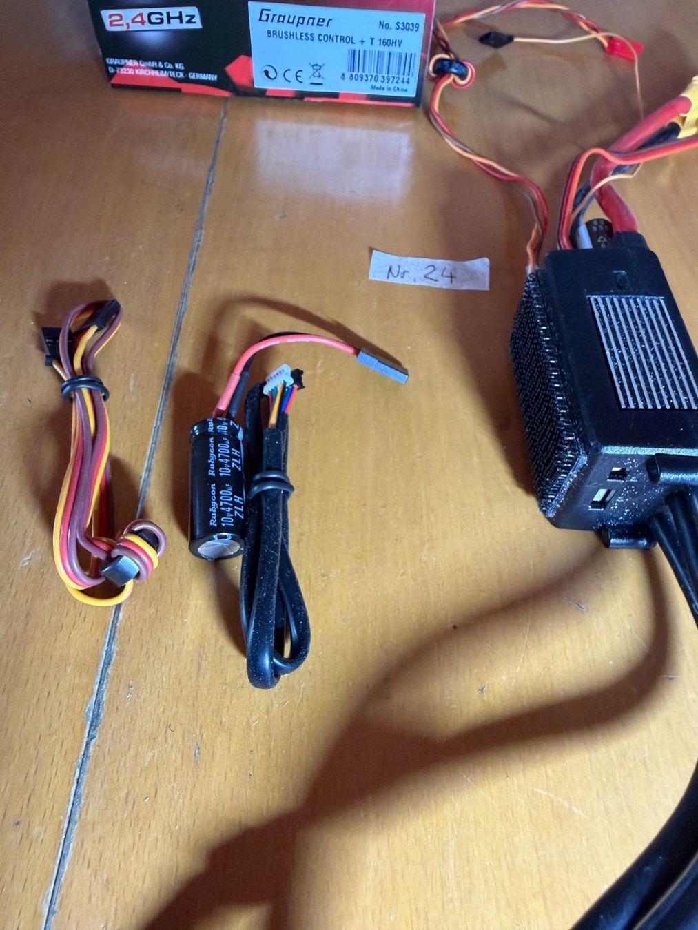 Graupner Modellismo RC: Regler BRUSHLESS CONTROL + T 160HV Graupner No.S3039 – Usato da St. Margrethen SG venduto da Augusta8 3