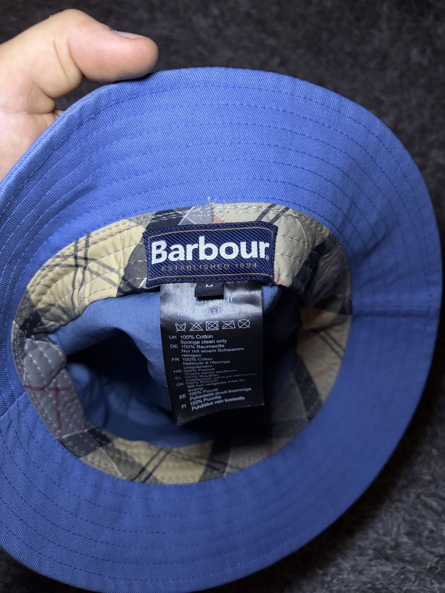 Barbour Copricapi, berretti & cappellini: Barbour Bucket Hat blau – Nuovo (secondo la descrizione) da Brislach venduto da edu_t6pq 4