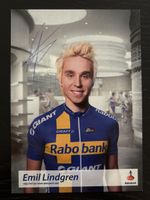 Emil Lindgren Autogrammkarte Rabobank Giant Radsport Team!