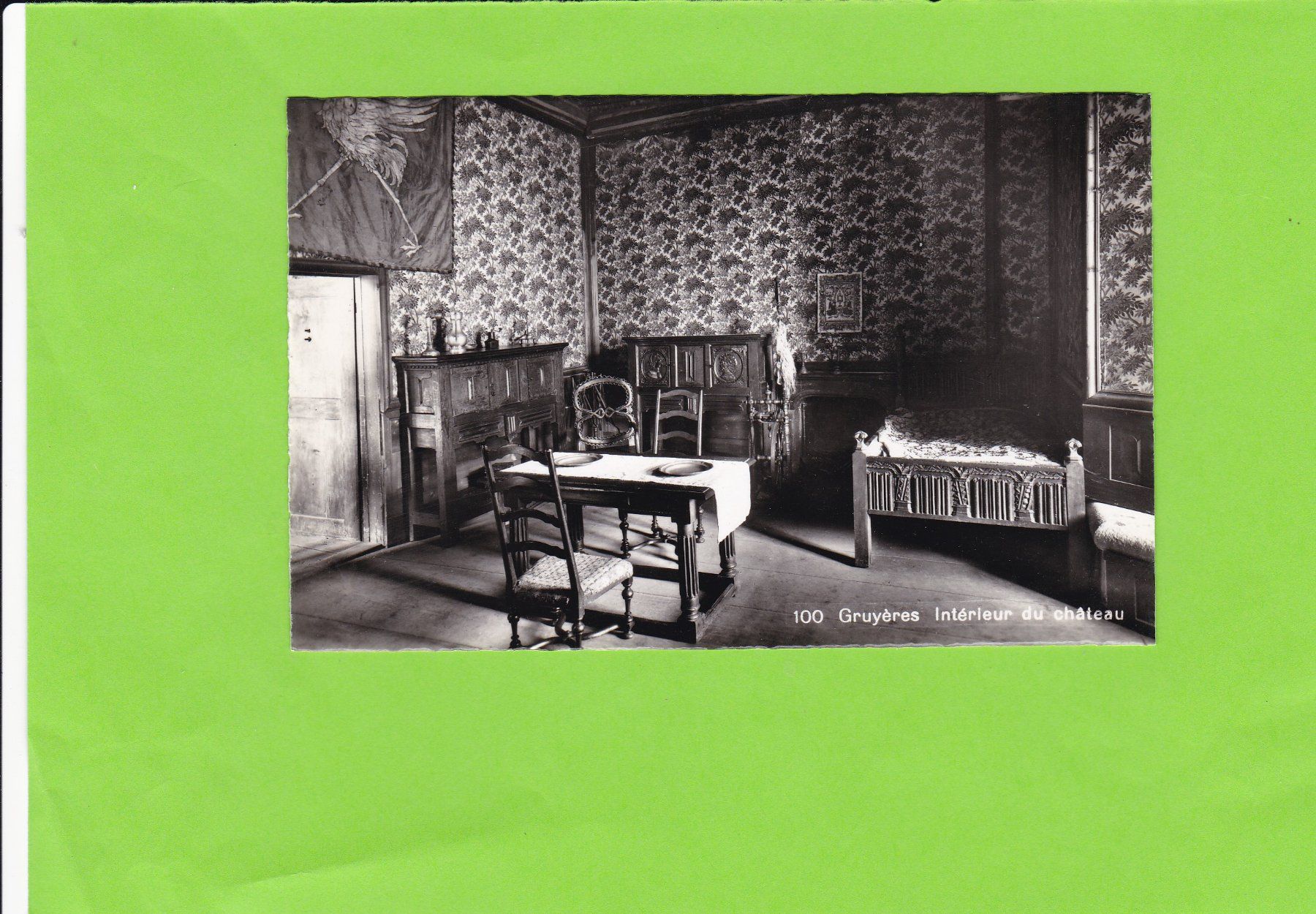Cartoline postali: Gruyères. Intérieur su château – Usato da St. Peterzell venduto da neckertal