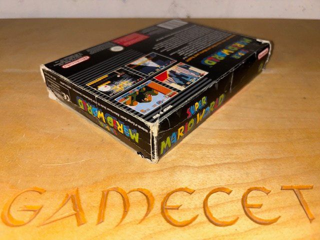Nintendo Giochi: Super Mario World SNES Nintendo – Usato da Steinach venduto da Gamecet 2