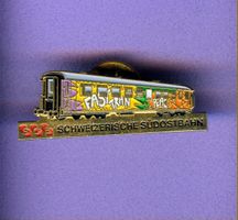 SOB  Süd Ost Bahn  GRAFFETI - Waggon