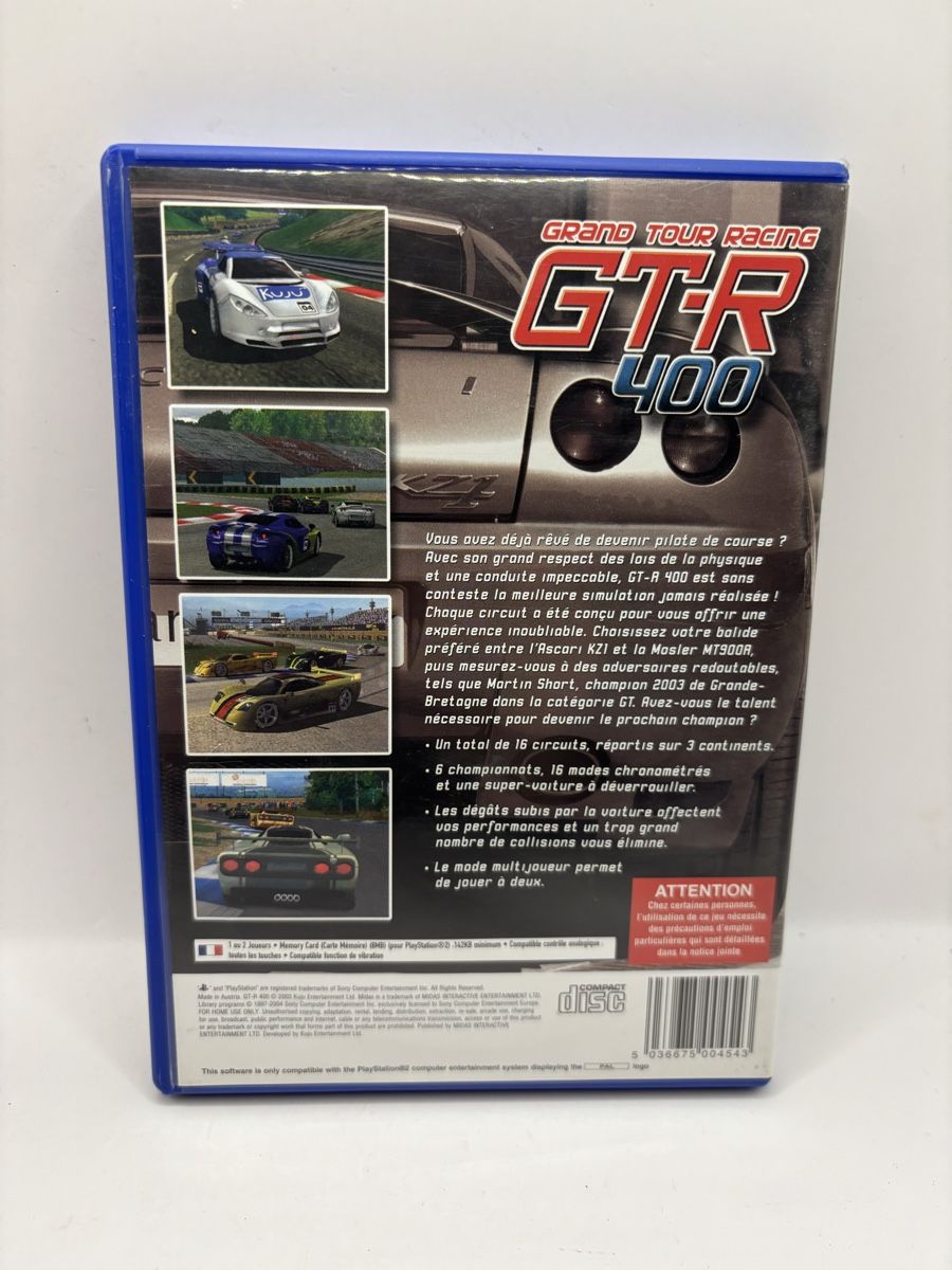 Giochi: Grand Tour Racing GTR 400 PS2 – Usato da Genève venduto da sho_67qj 1