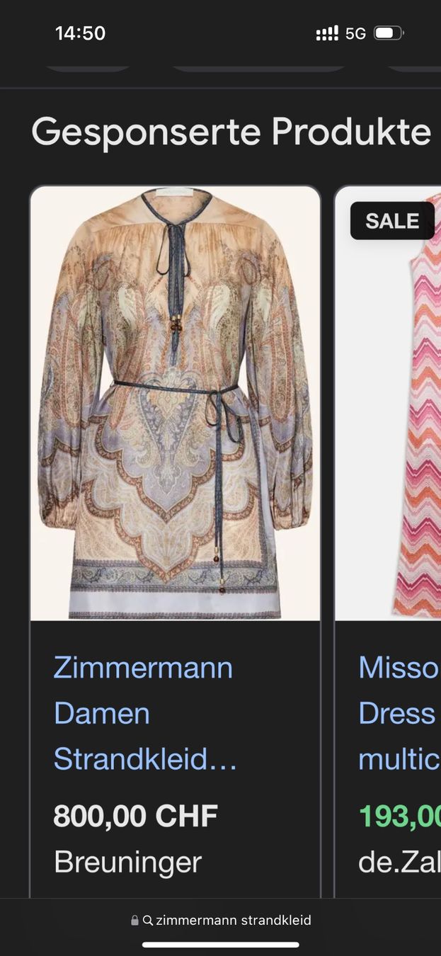Zimmermann Vestiti: Zimmermann Strand- Kleid – Nuovo e nell'imballaggio originale da lenzburg venduto da naemi30 3