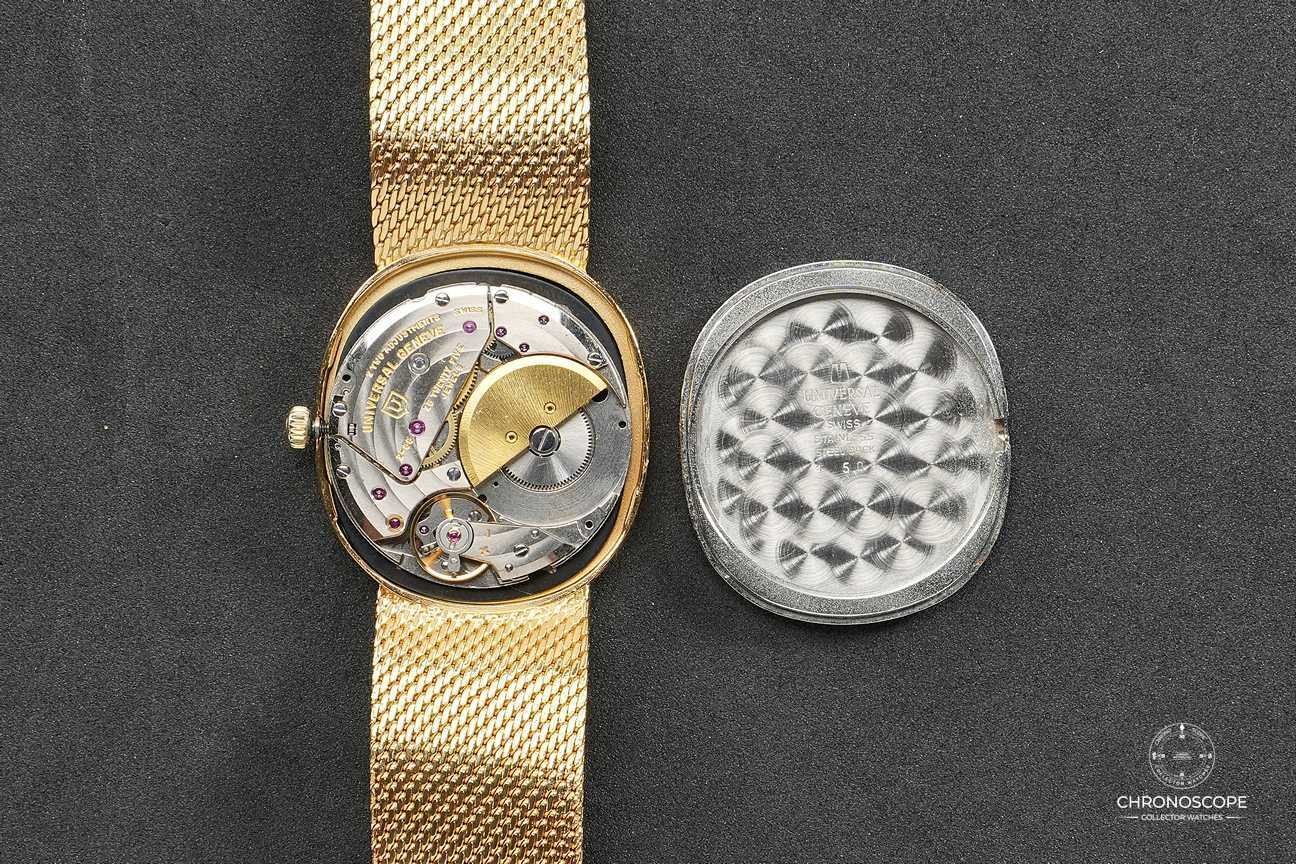 Universal Genève Uhren: Universal Geneve Gilt Shadow Ellipse Reference 566051 – Gebraucht aus Luzern von ChronoScope6004 5