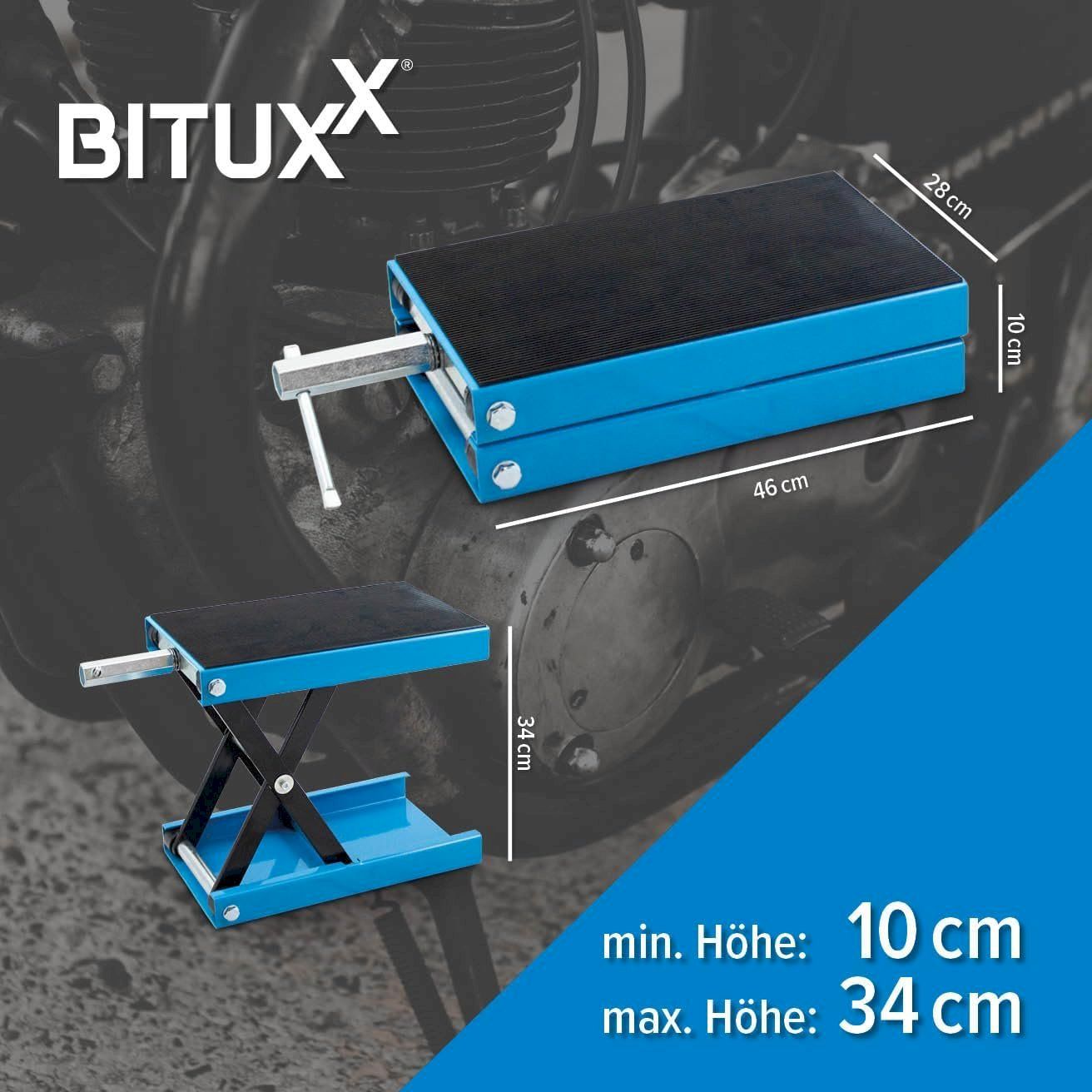 Montageständer: Bituxx Motorrad Hebebühne bis 450kg – Neu und originalverpackt aus Bottighofen von zaap 1