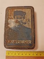 Amsterdamer Tabakdose Henry Weber gebraucht antik