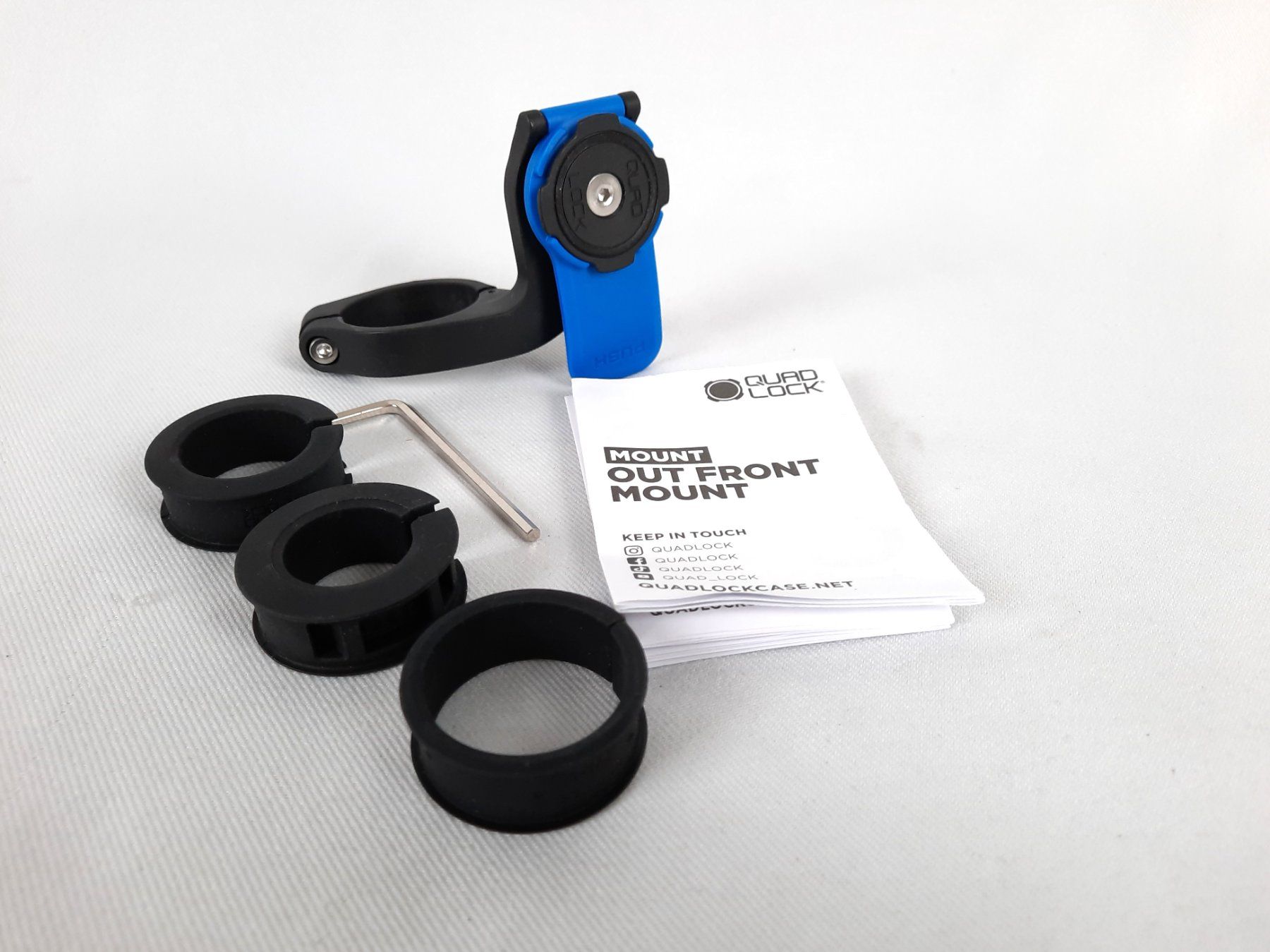 Quad Lock Supporti per biciclette: QUAD LOCK Out Front Mount – Nuovo (secondo la descrizione) da Beinwil am See venduto da Restwert_Beinwil 1