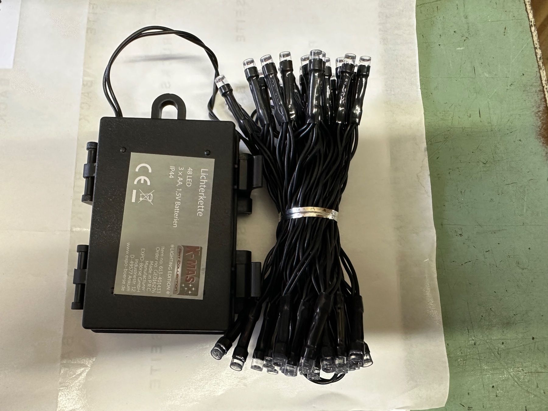 Ghirlande e barre luminose: neue multicolor Lichterkette mit Timer – Nuovo e nell'imballaggio originale da Necker venduto da liq24 4