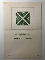 Soldatenmarke 1939, Rdf.Kp.34 Auflage 100, waagrecht gefalte