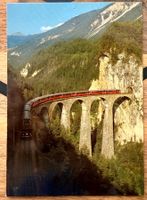 Filisur - Bernina - Express - Landwasser - Viadukt Filisur