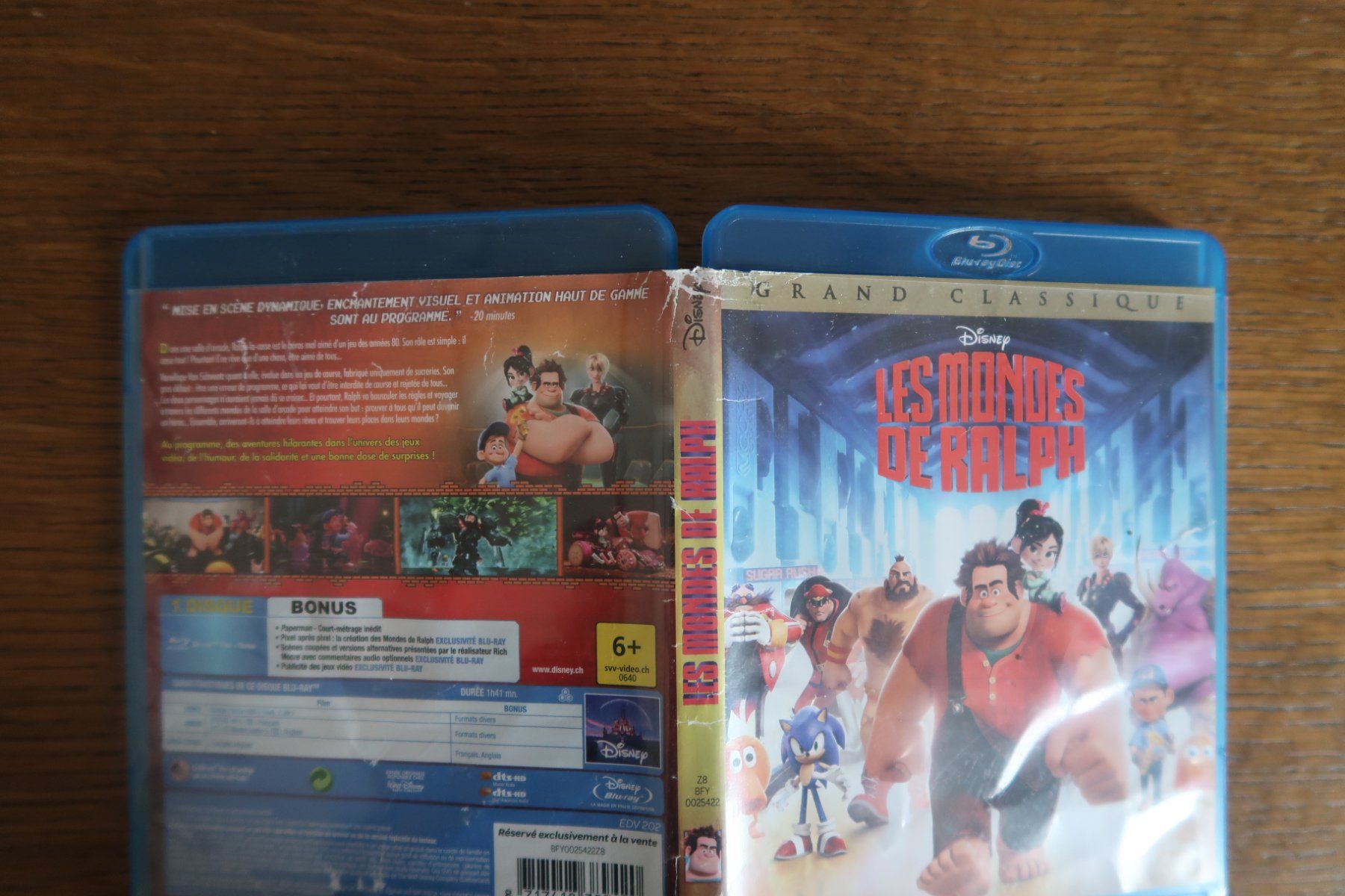 Tutti i DVDs: Blu-ray LES MONDES DE RALPH    Français Anglais – Usato da Porrentruy venduto da tupatup 3