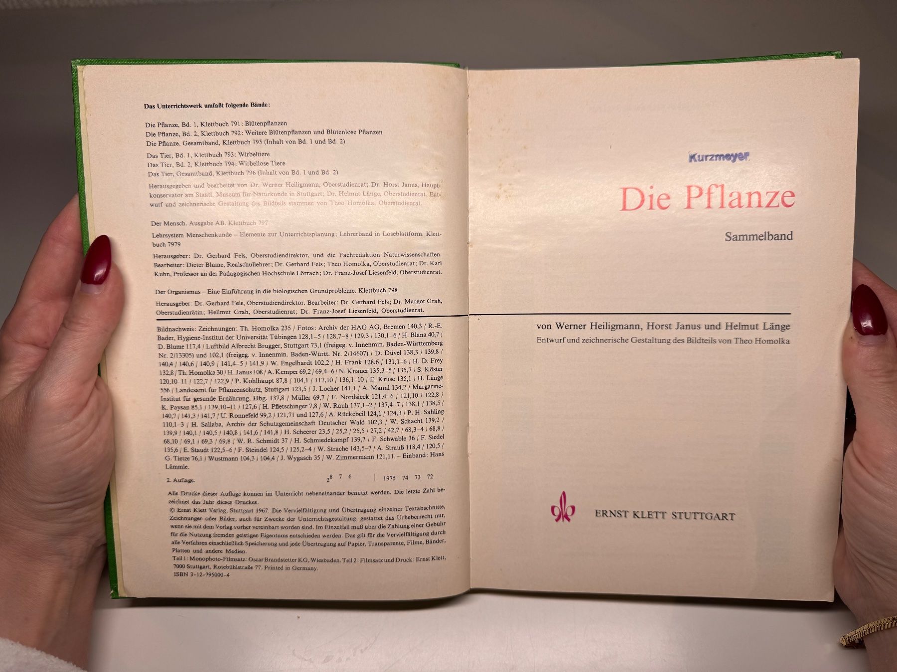 Libri: BUCH: Die Pflanze Sammelband – Usato da Grosswangen venduto da Second_hand_paradise 3