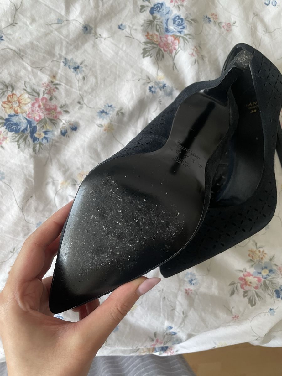 Mango Damenschuhe: Mango Black High Heels, Size 38 – Gebraucht aus Bazenheid von hat_96 3