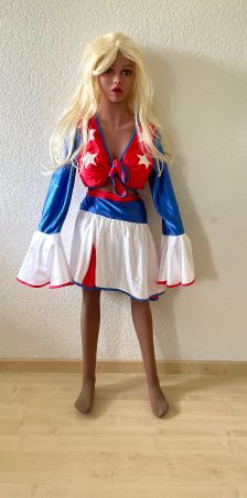 chear leader schoolgirl étudiante collegiale fun dress (L15)