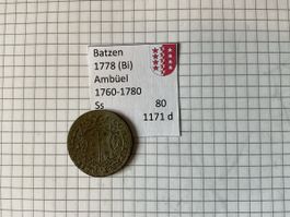 Schweizer Münze Wallis