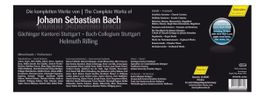 Bach Complete Works 172 CDs Edition Bachakademie Rilling