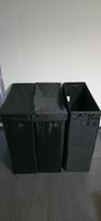 3x Ikea Skubb Wäschekorb faltbar schwarz